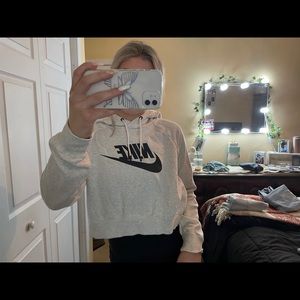 Nike crop sweatshirt